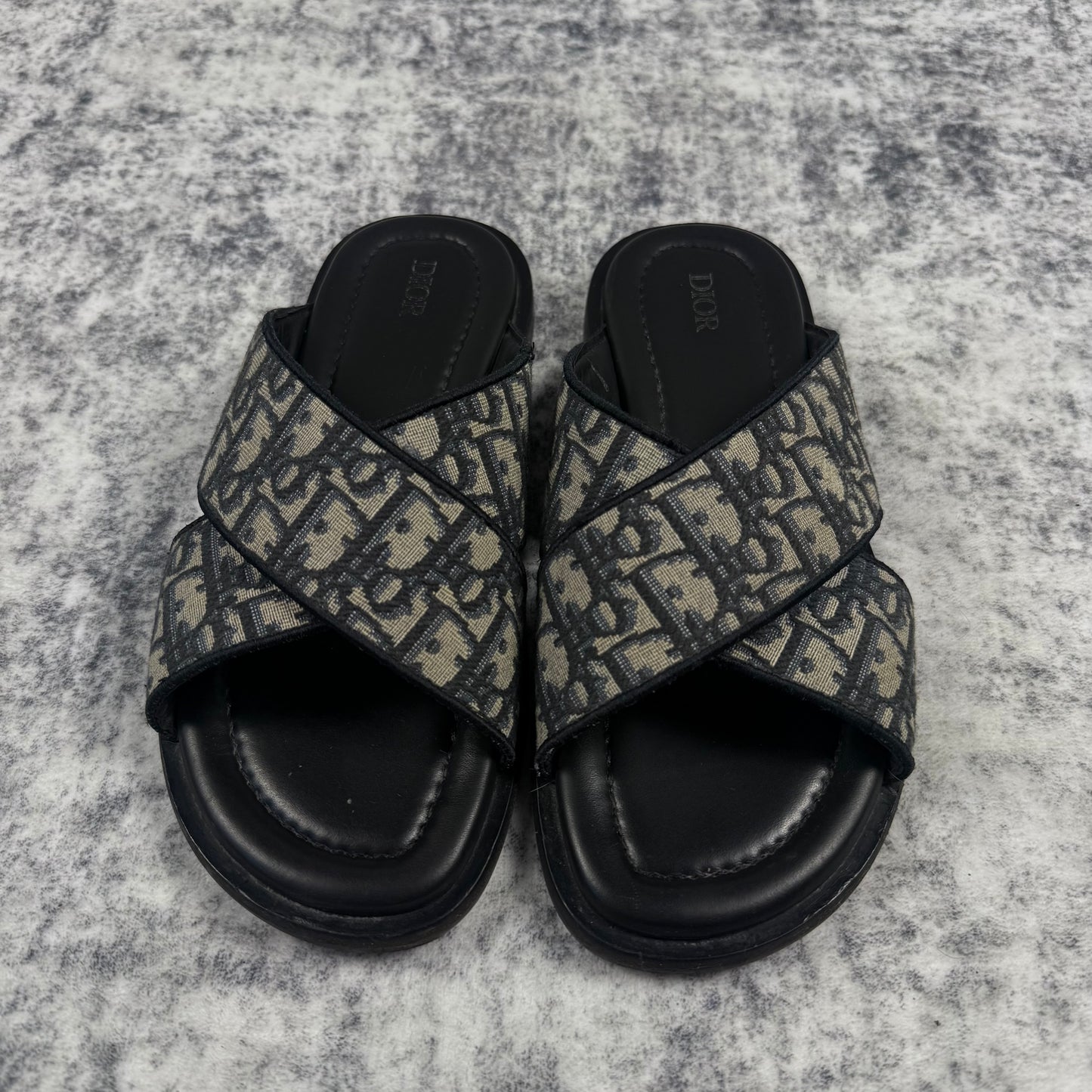 Dior Alias Oblique Monogram ‘Blue’ Sandals