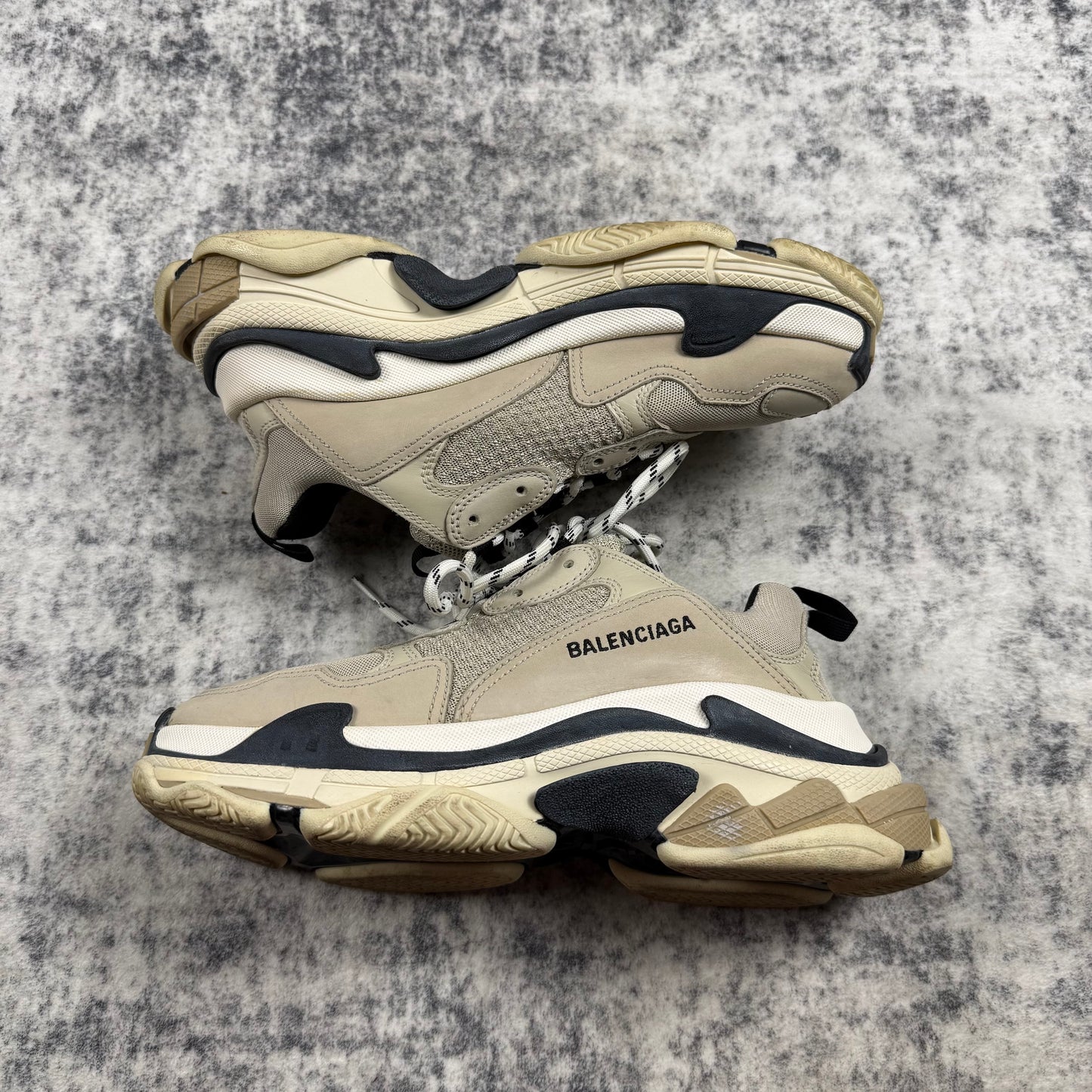 Balenciaga Triple S ‘Beige/Black’ Sneakers