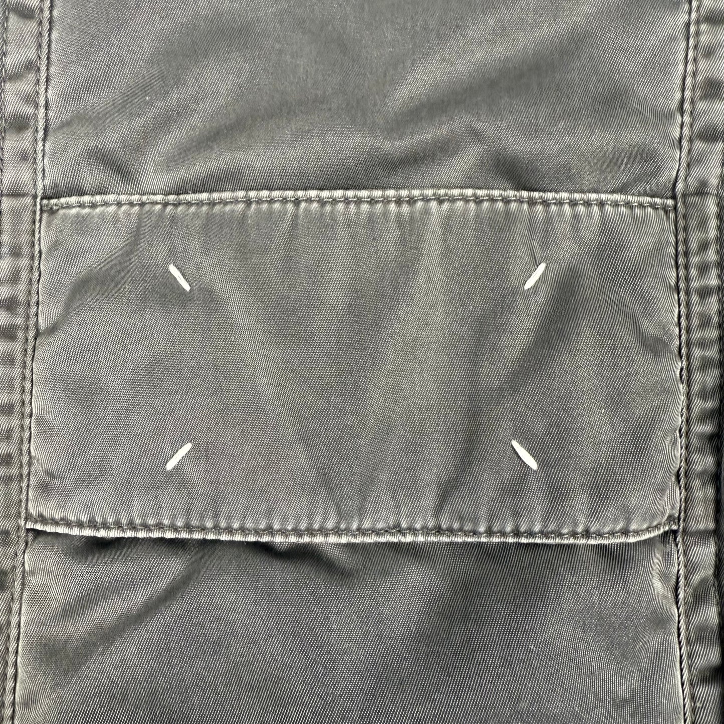 Maison Margiela 8 Pockets ‘Silver/Gray’ Bomber Jacket