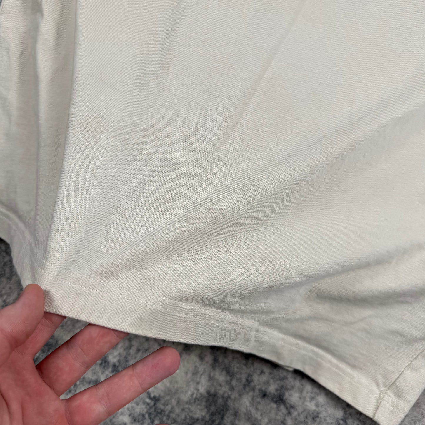 HERON PRESTON Nyc Censored T-Shirt In Ivory Blue