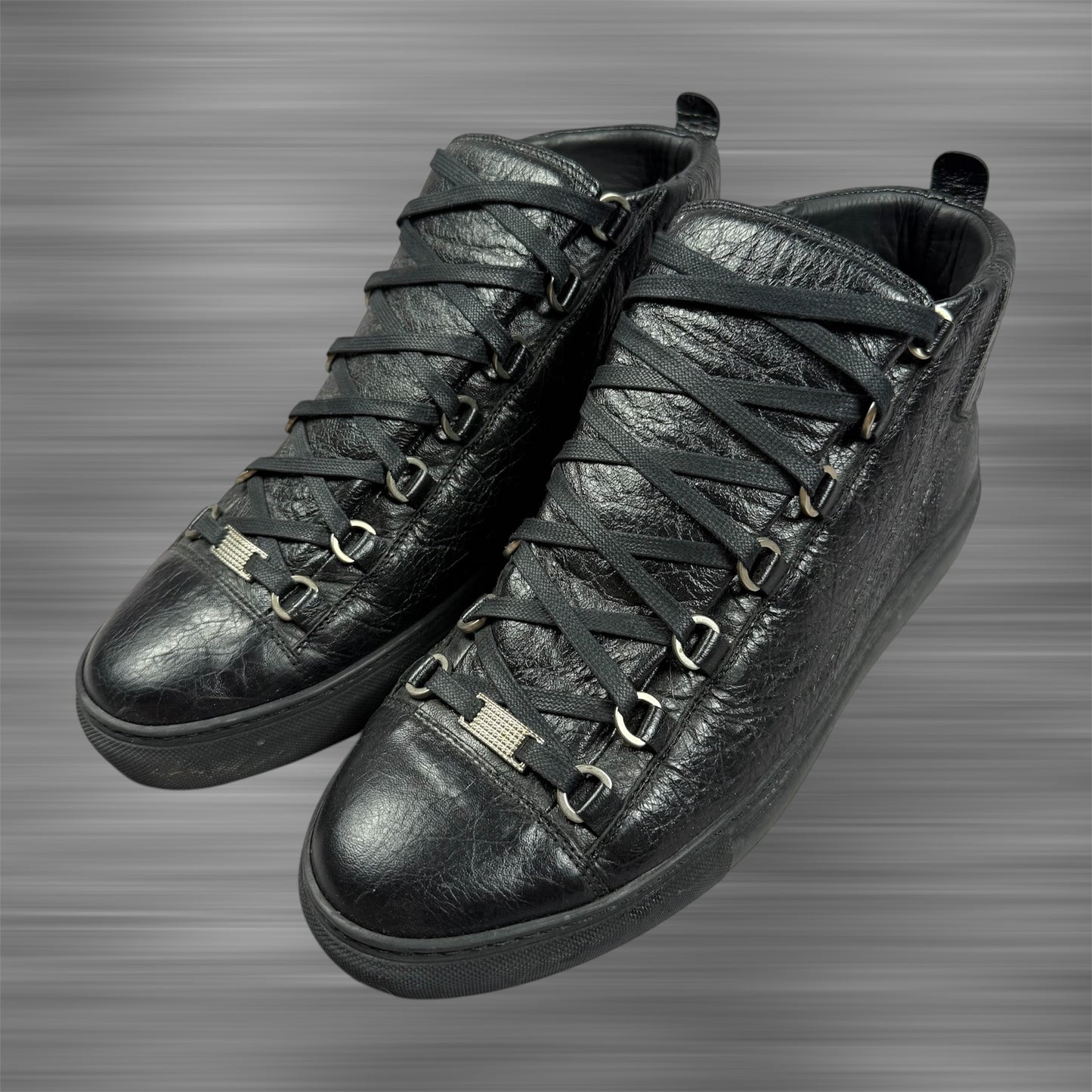 Balenciaga Arena ‘Black’ Leather Shoes