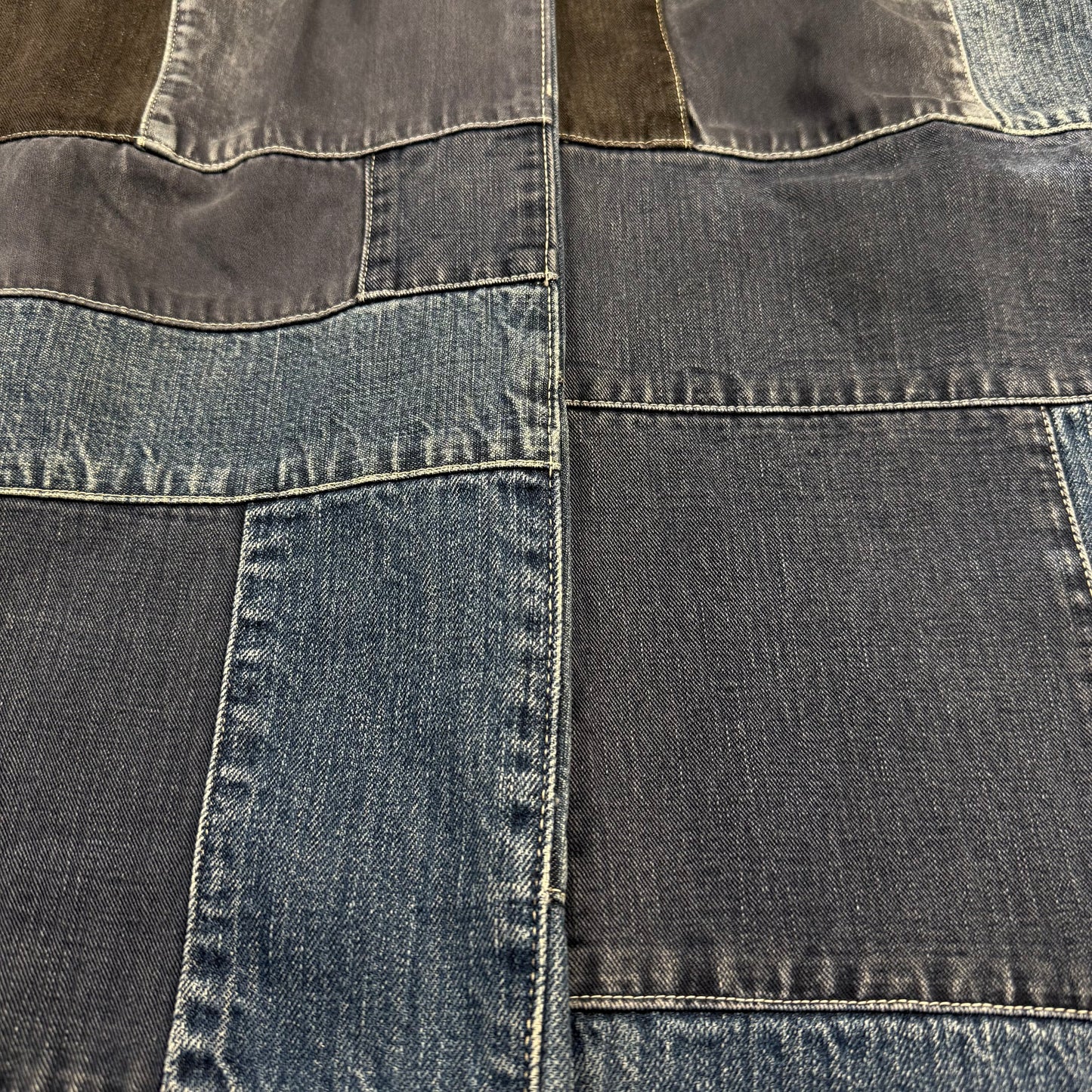 KAPITAL Crazy Dixie Patchwork Jeans