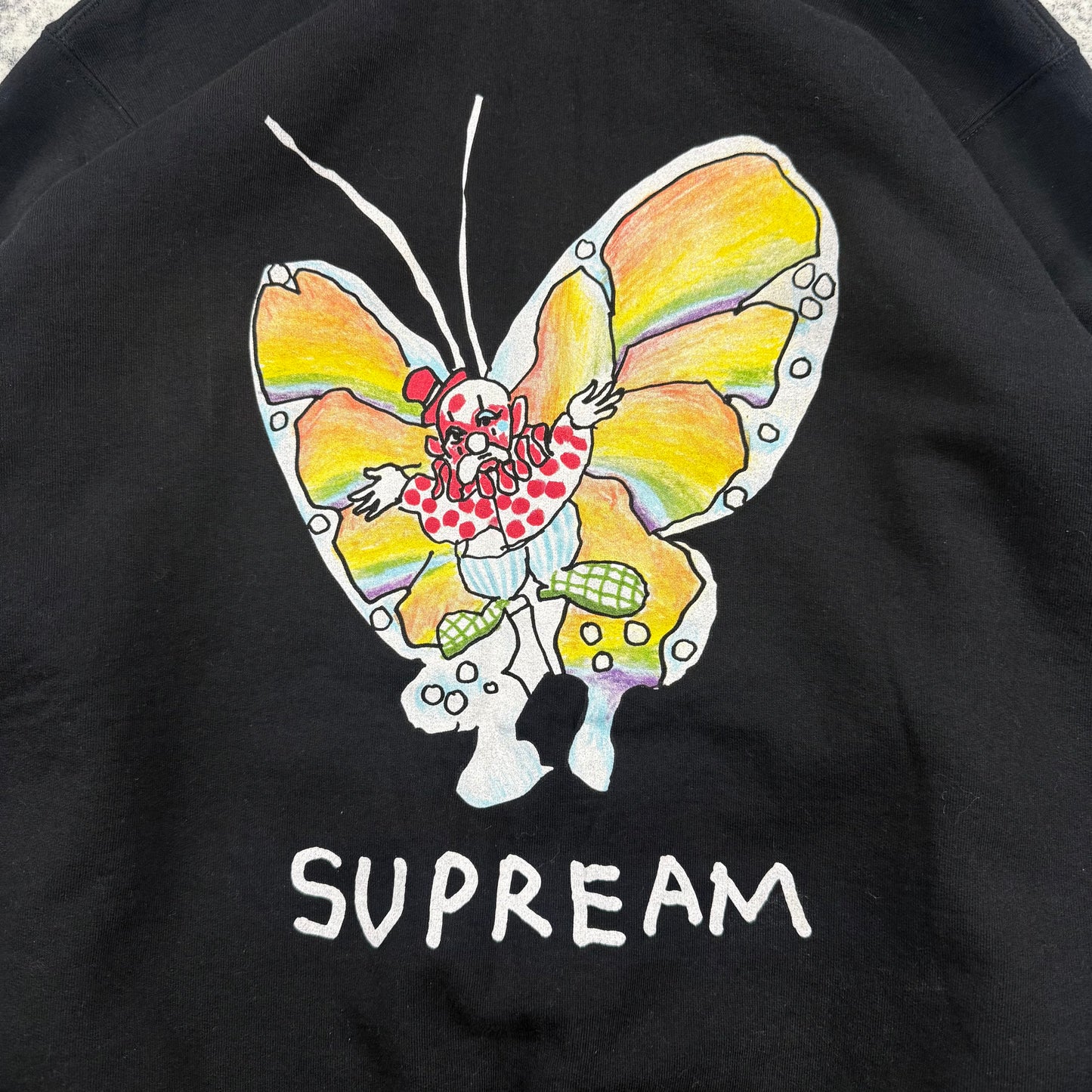 Supreme SS16 Gonz Butterfly ‘Black’ Zip Up Hoodie