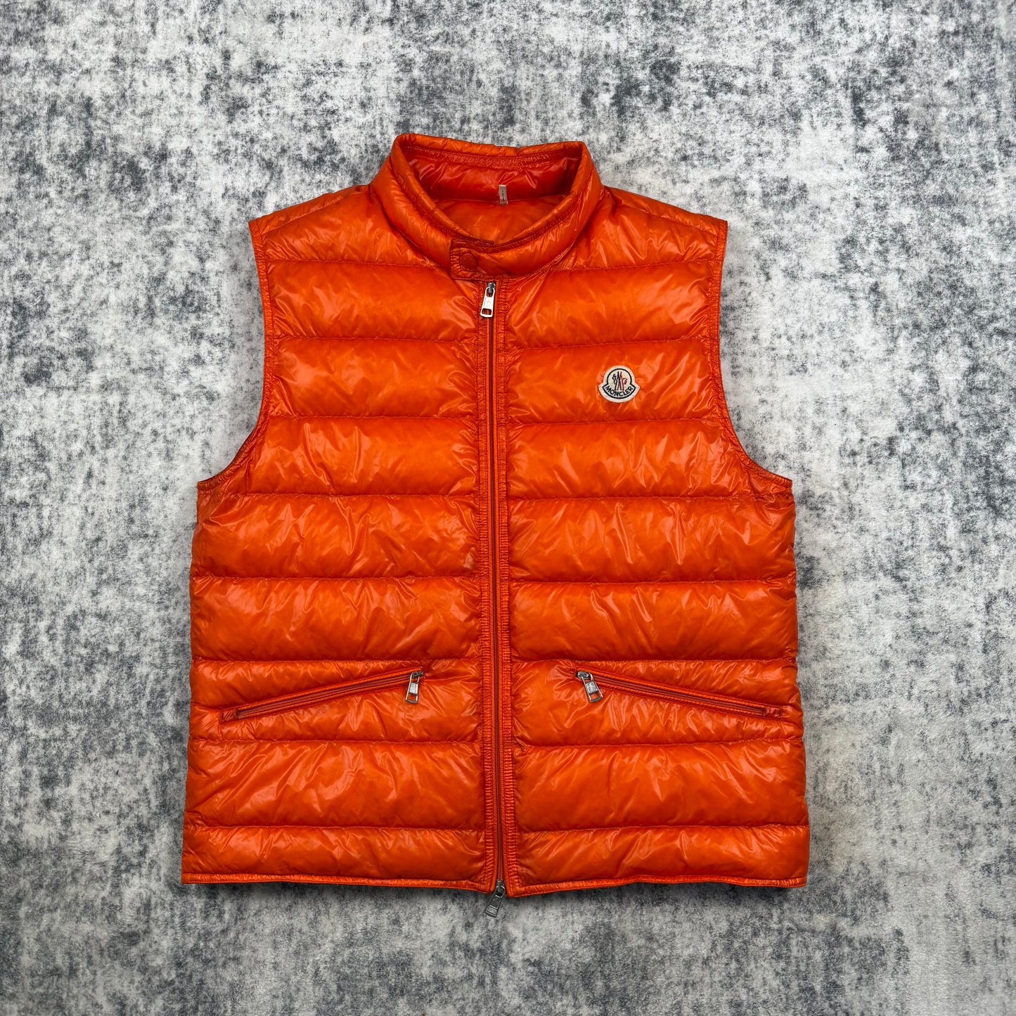 Moncler Gilet Gui ‘Orange’ Puffer Vest