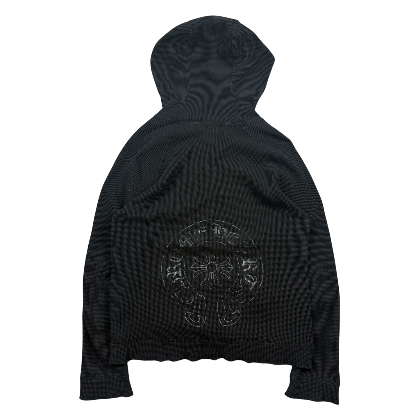 Chrome Hearts Horseshoe Thermal ‘Black’ Hoodie