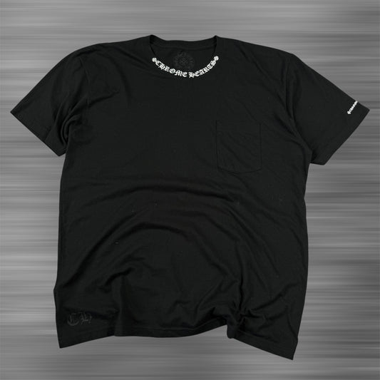 Chrome Hearts Neck Logo Tee ‘Black’