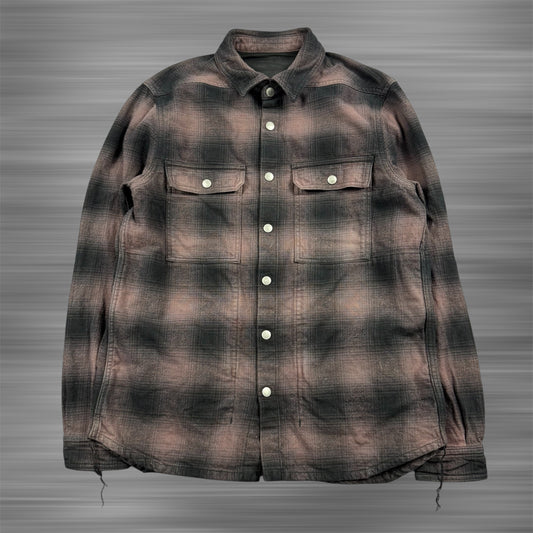 Rick Owens DRKSHDW Plaid ‘Purple’ Outershirt