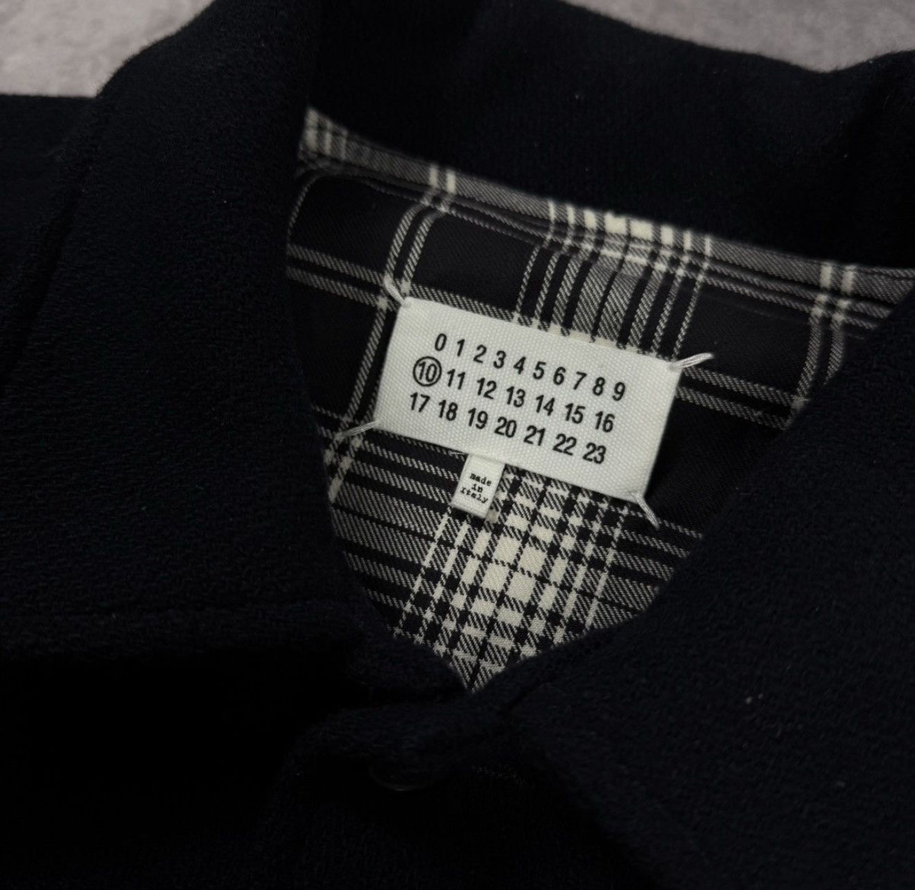 Maison Margiela Contrast Panel Jacket