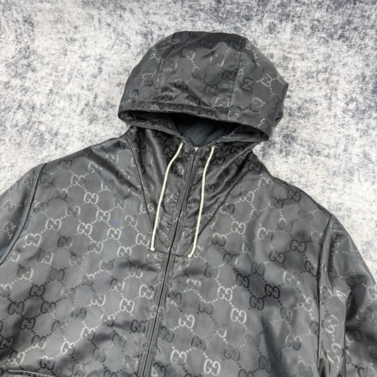 Gucci GG Of The Grid ‘Gray’ Puffer Jacket