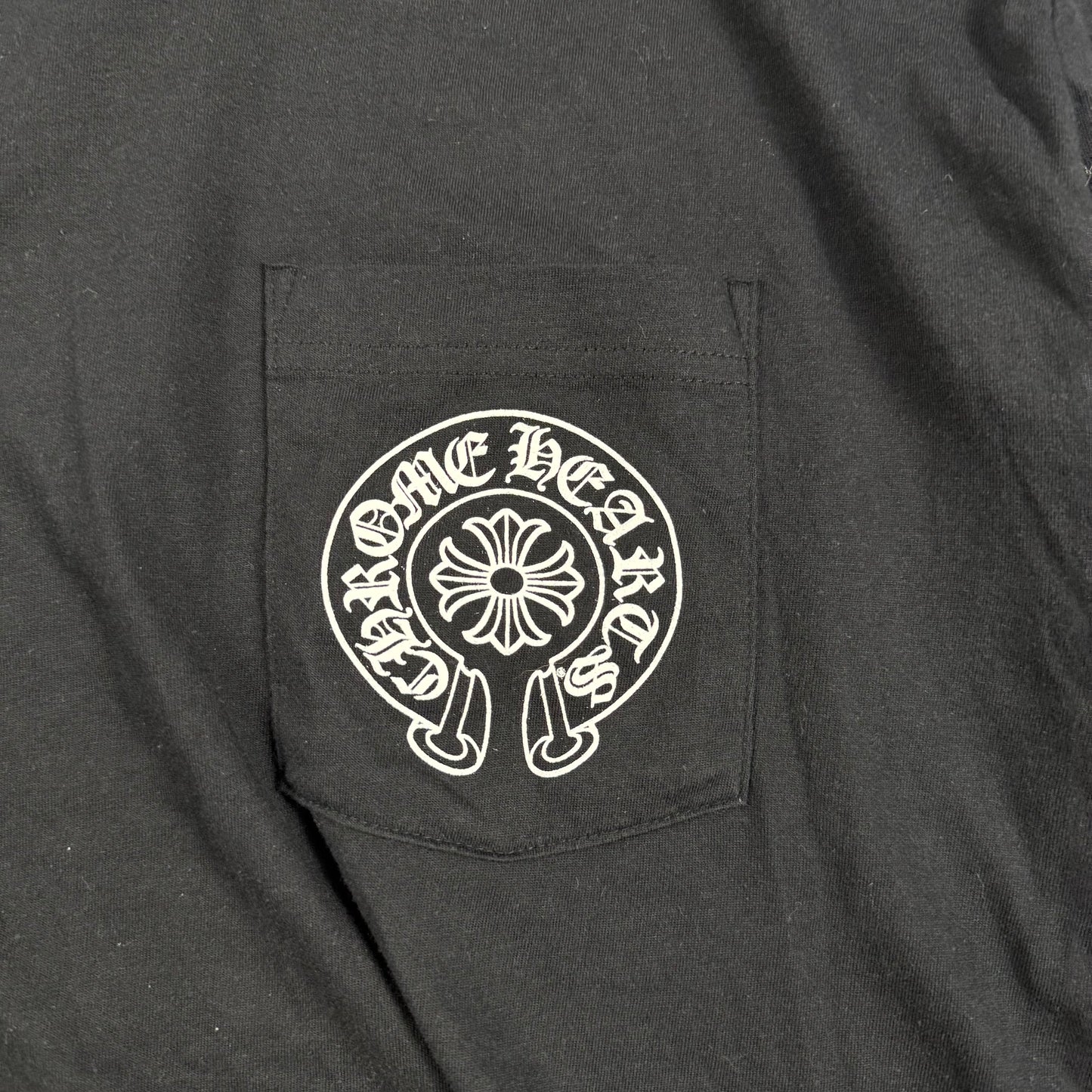 Chrome Hearts Heroes Project Horseshoe Logo ‘Black’ T-Shirt