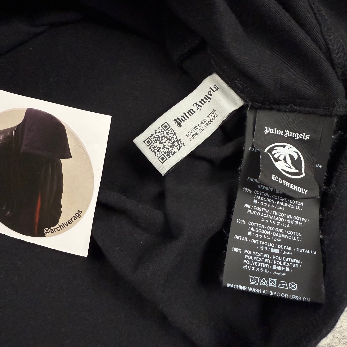 Palm Angels Paradise ‘Black’ Oversized T-Shirt