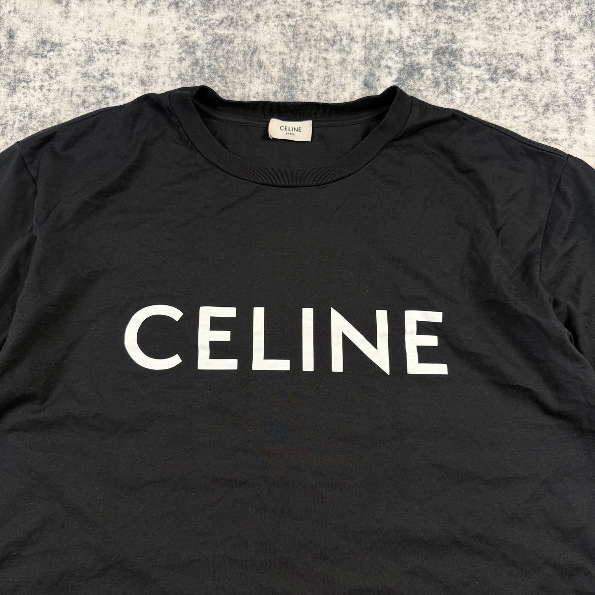 Celine Classic Big Logo ‘Black’ T-Shirt