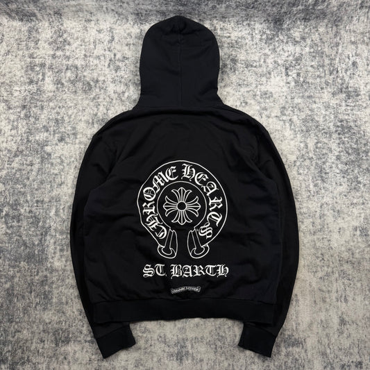 Chrome Hearts Exclusive Horseshoe St. Barth ‘Black’ Hoodie