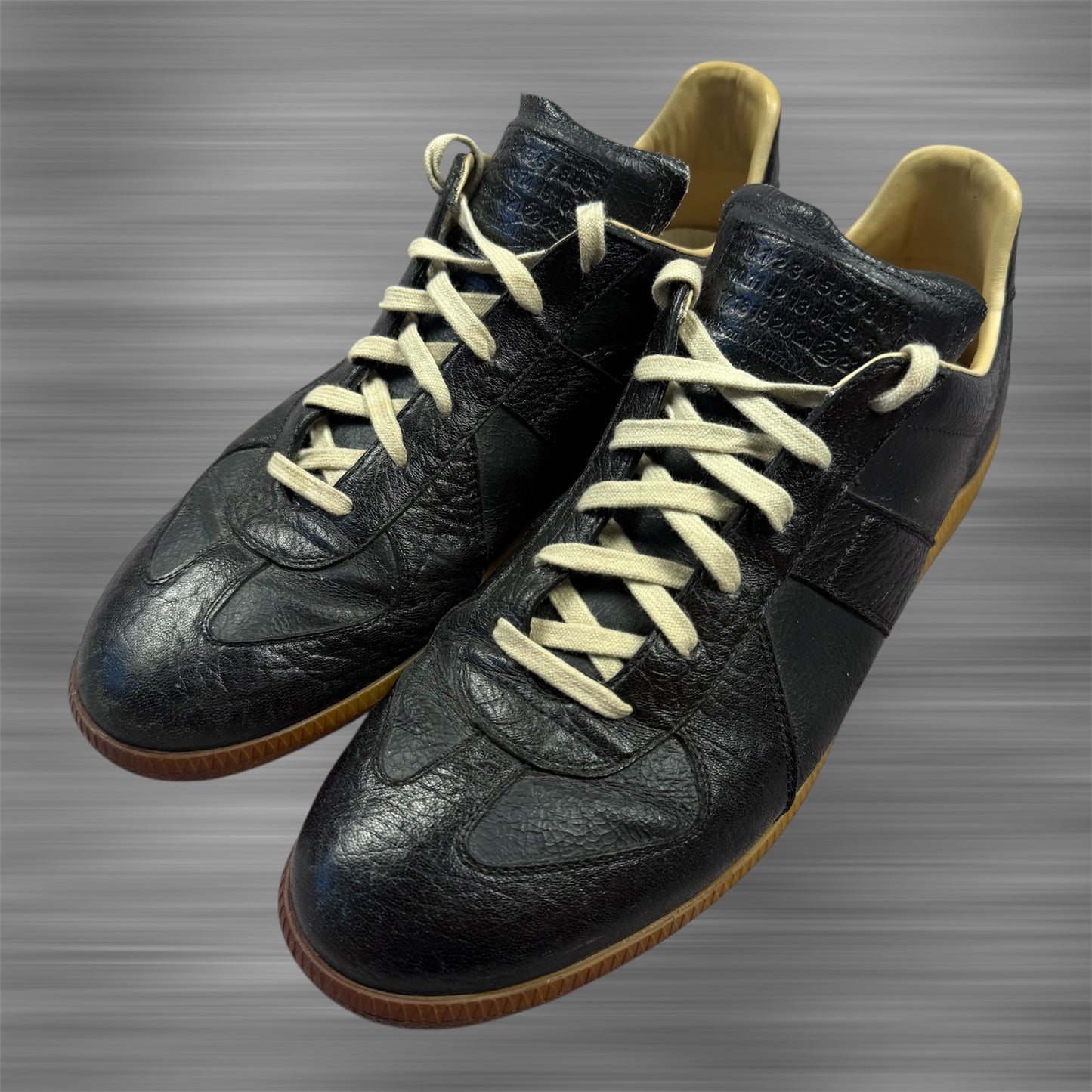 Maison Margiela Replica Gats ‘Black Leather’ Shoes