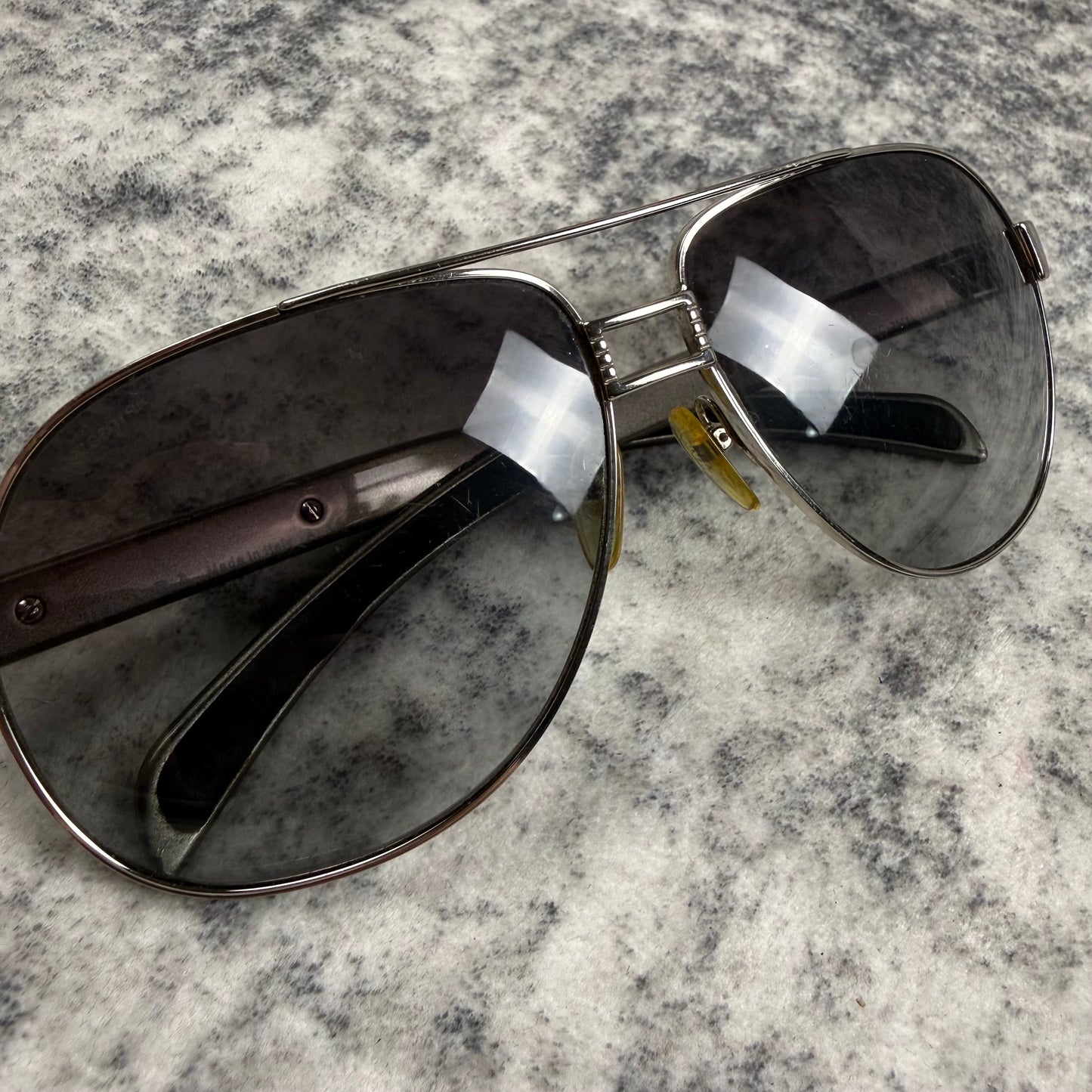 Prada Linea Rossa SPS Aviator ‘Silver/Red’ Sunglasses