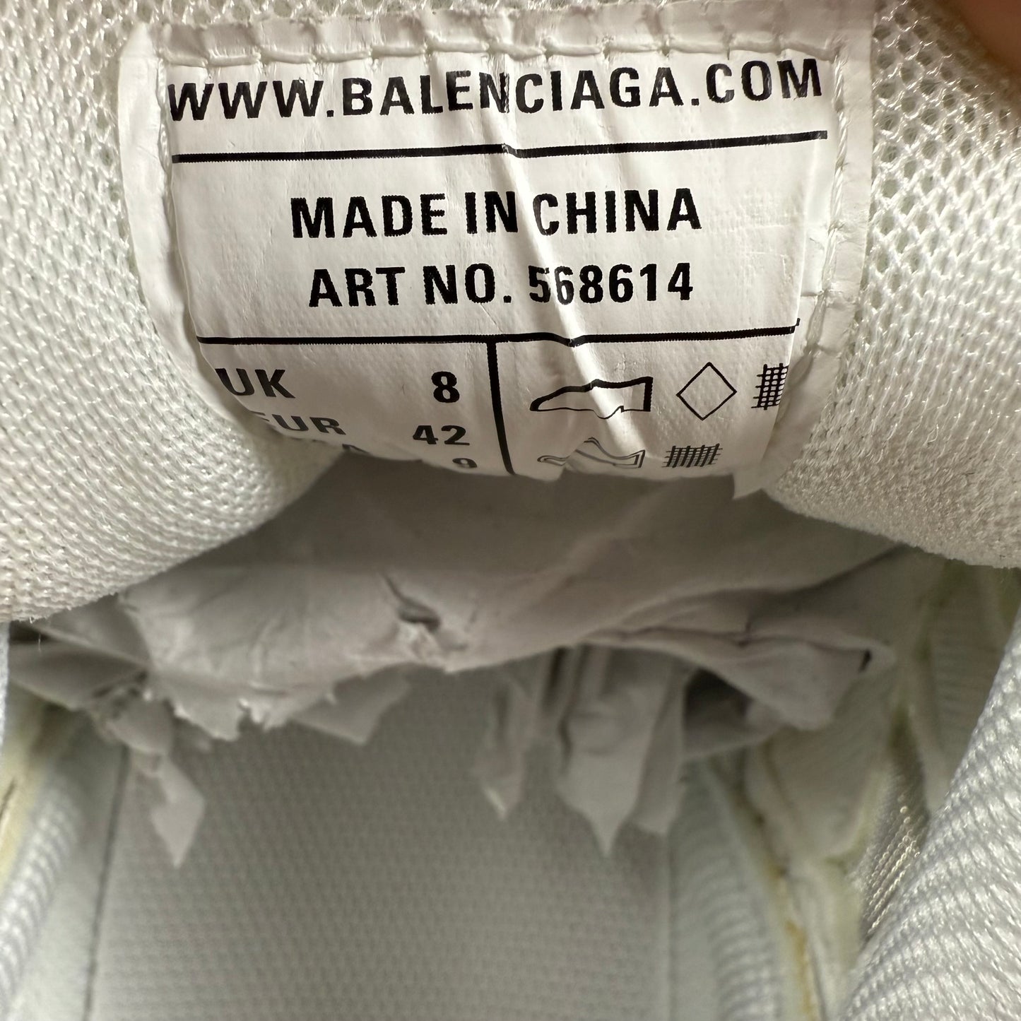 Balenciaga Track 2 ‘White Red’ Shoes