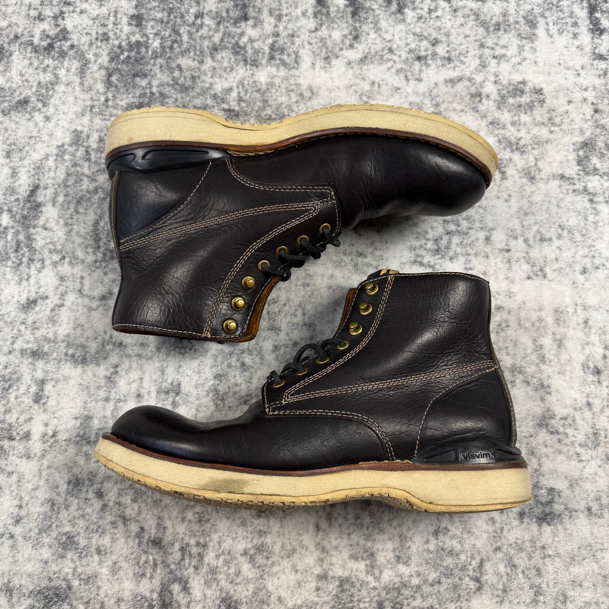 Visvim Virgil Boots-Folk Leather Boots
