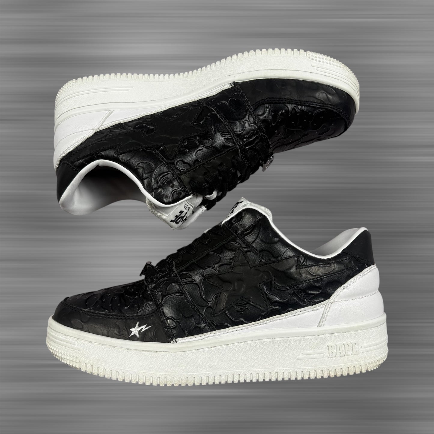 A Bathing Ape Bape Sta Low Future Shoes