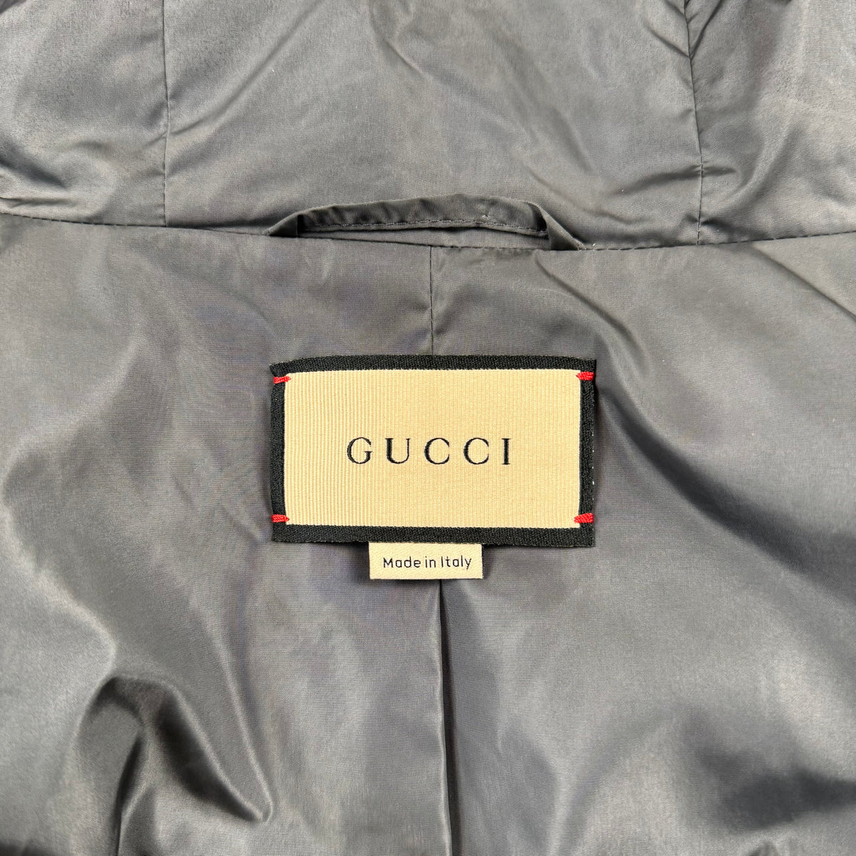 Gucci GG Of The Grid ‘Gray’ Puffer Jacket