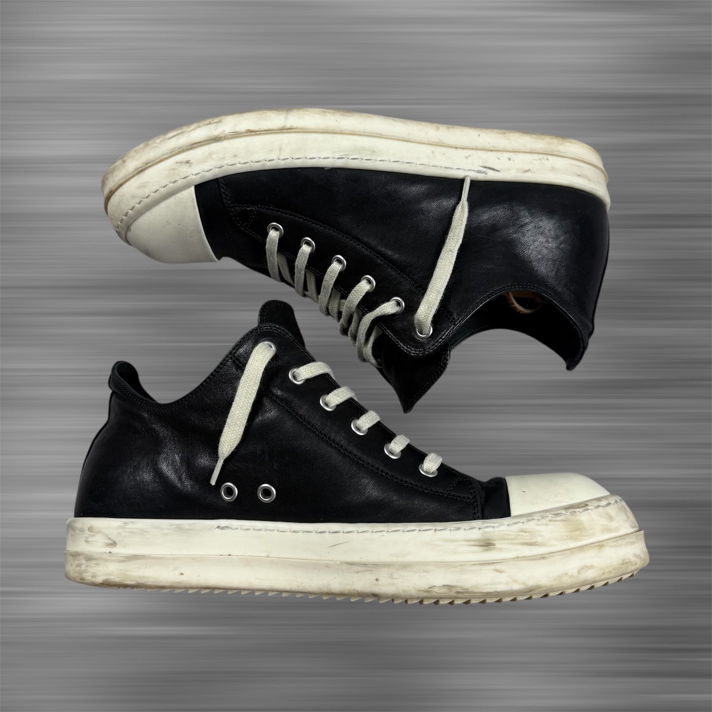Rick Owens Mainline Low ‘Black/Milk’ Ramones