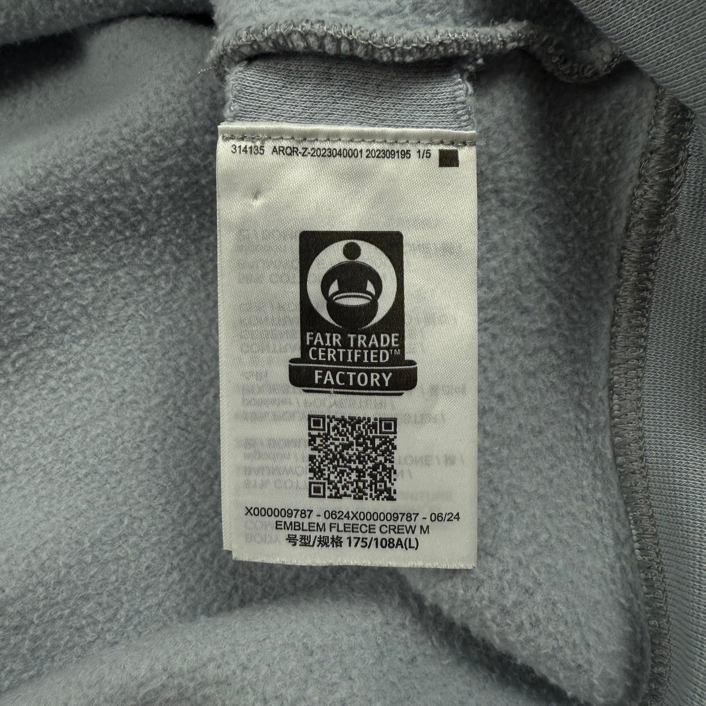 Arc’teryx fleece crewneck