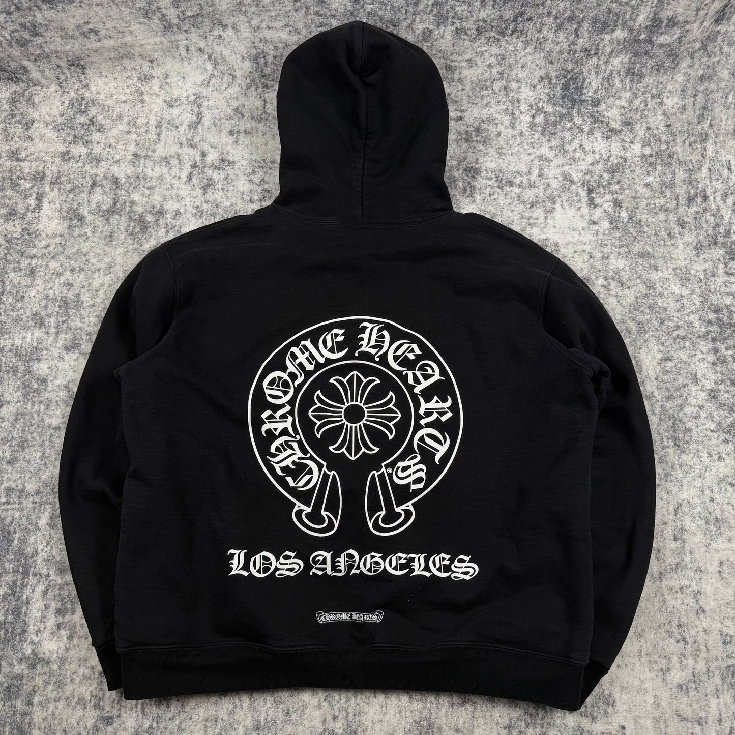 Chrome Hearts Los Angeles Thermal Horseshoe ‘Black’ Zip Hoodie