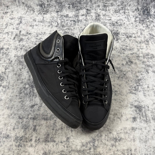 Louis Vuitton Damier Graphite Black High-Top Sneakers