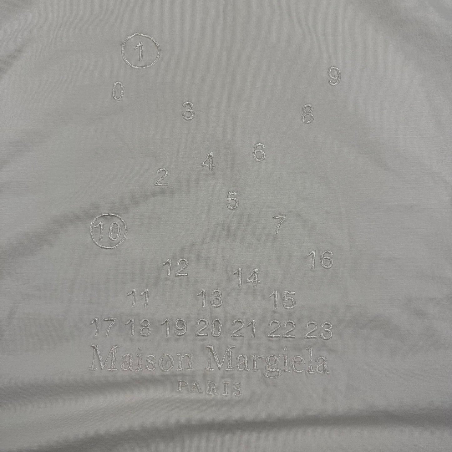 Maison Margiela Numbers ‘White’ T-Shirt