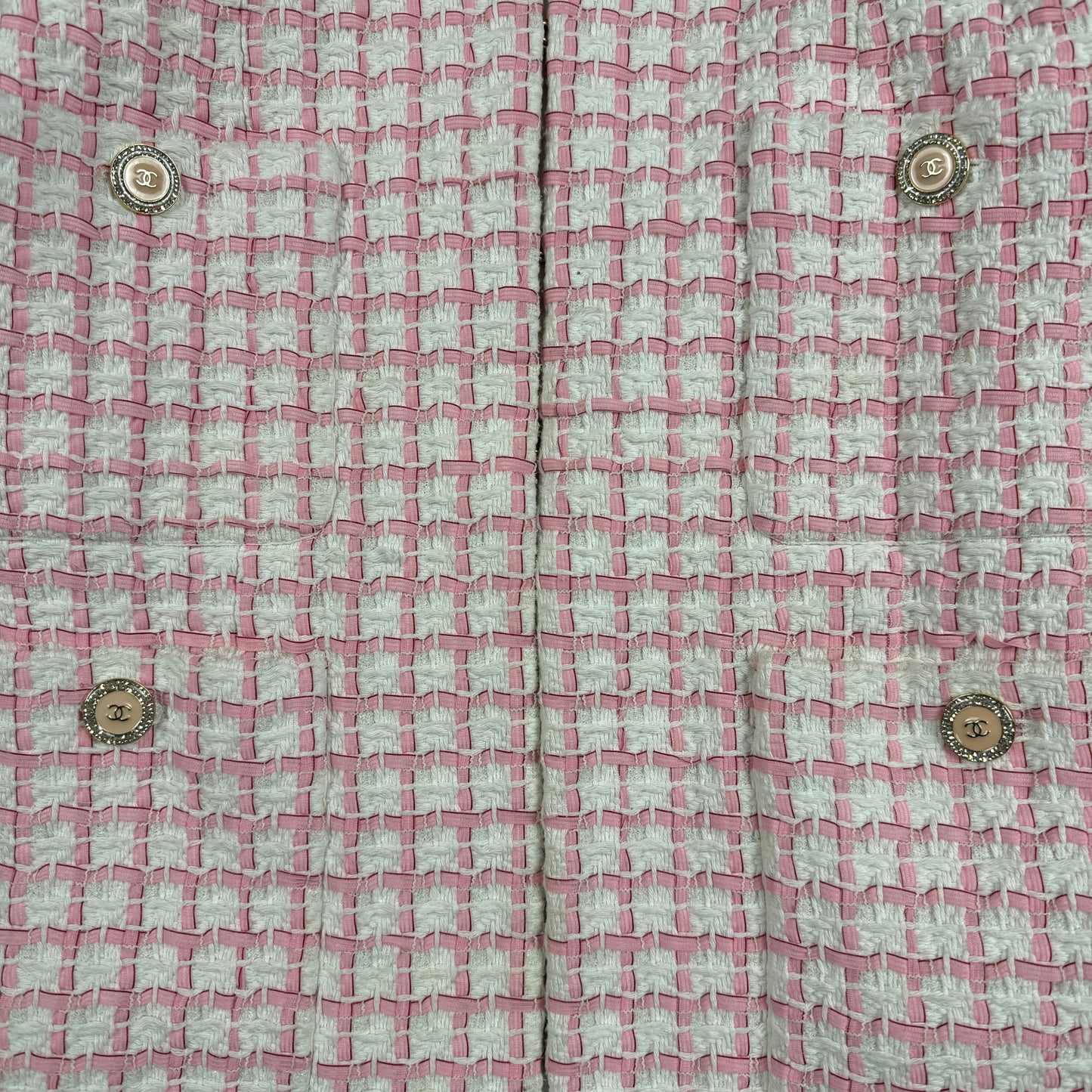 Chanel 2022 Tweed Pattern Evening Jacket