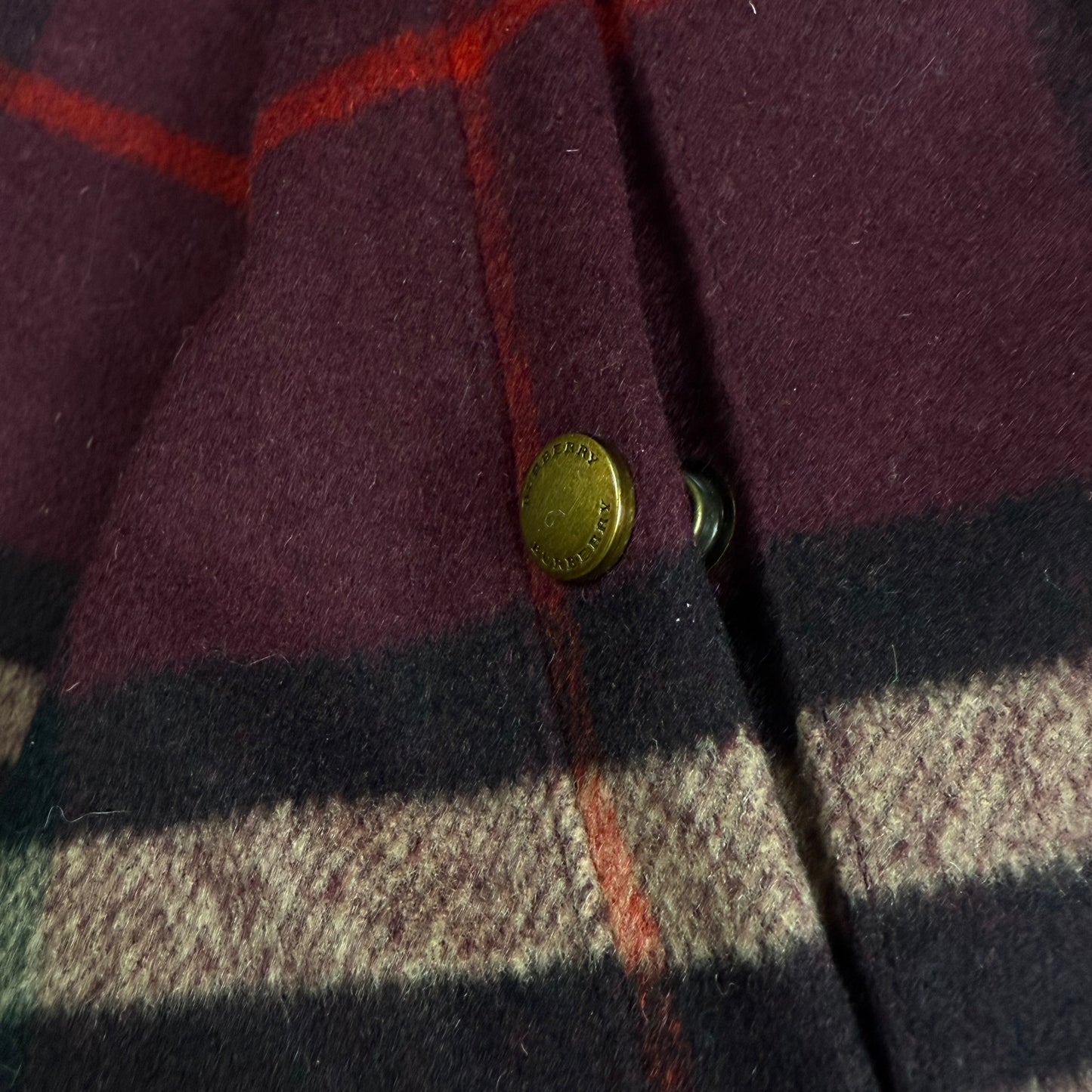 Burberry Satin Bomber Jacket with Check Undercollar