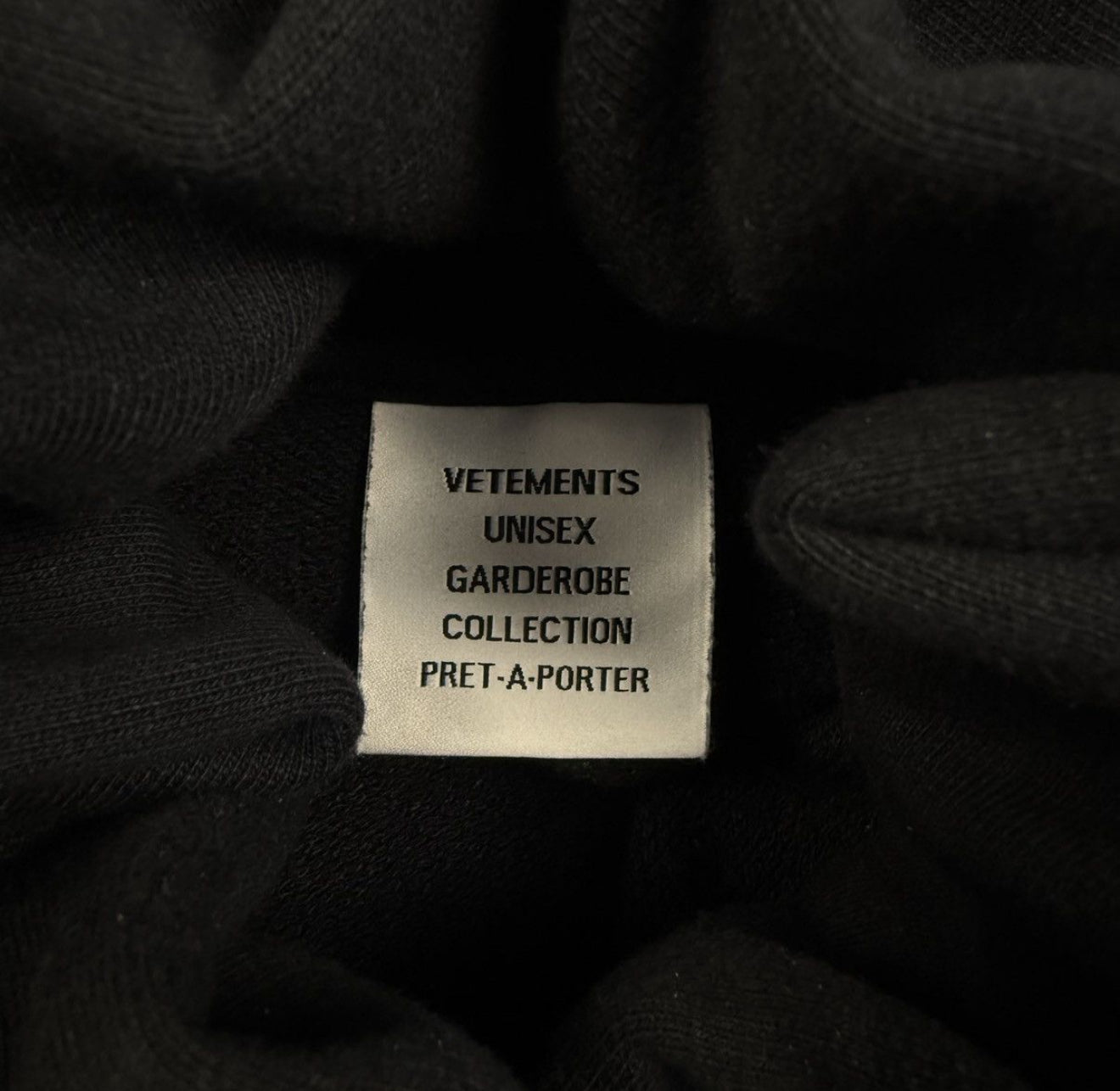 Vêtements ‘Unicorn’ Antwerp Black Negative Motif Hoodie