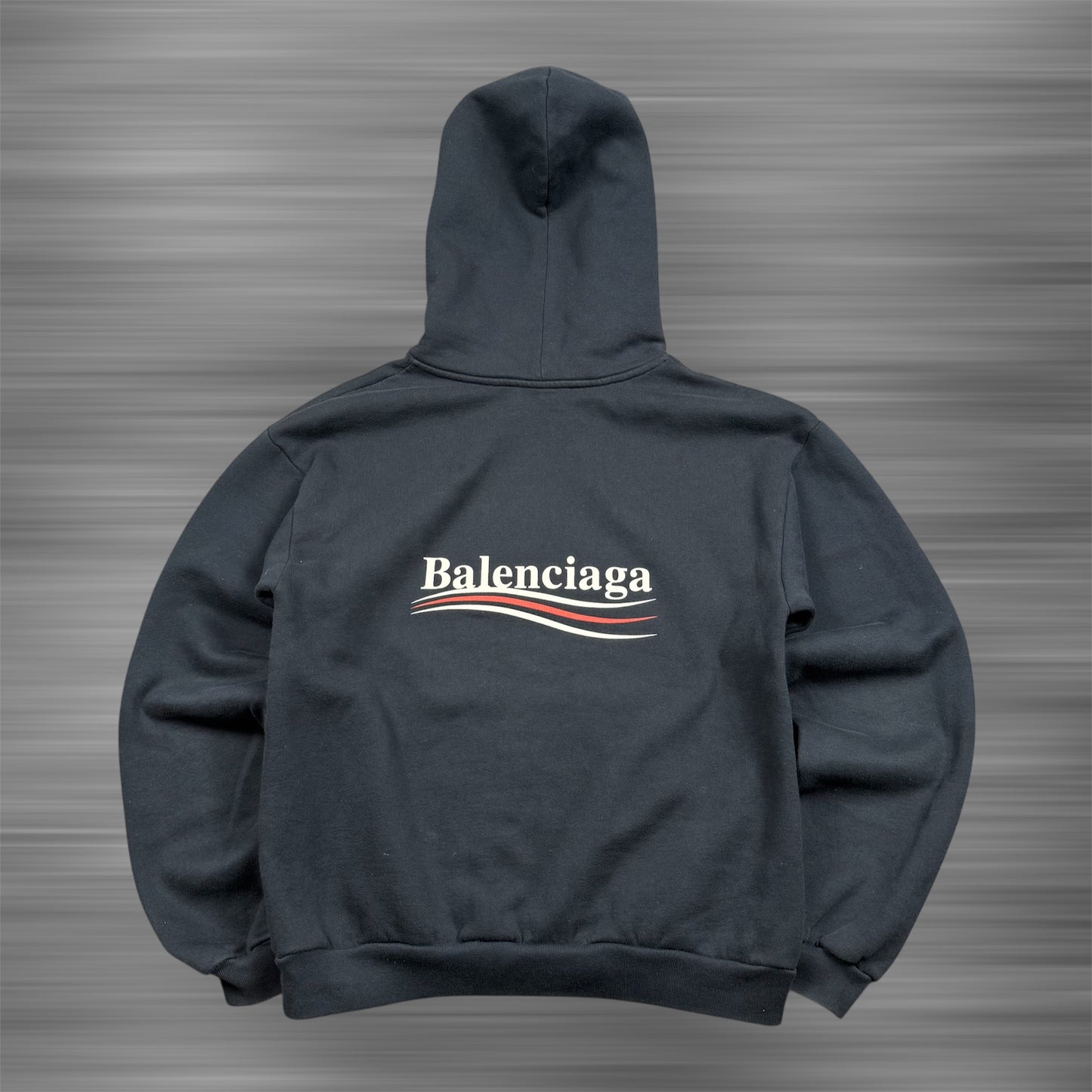 Balenciaga Big Logo ‘Navy’ Hoodie