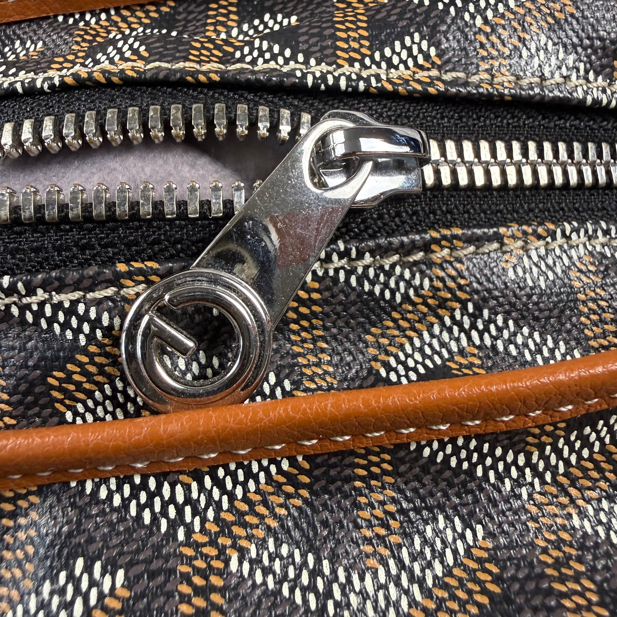 Goyard Bohème Black Goyardine Limited Edition Hobo Bag