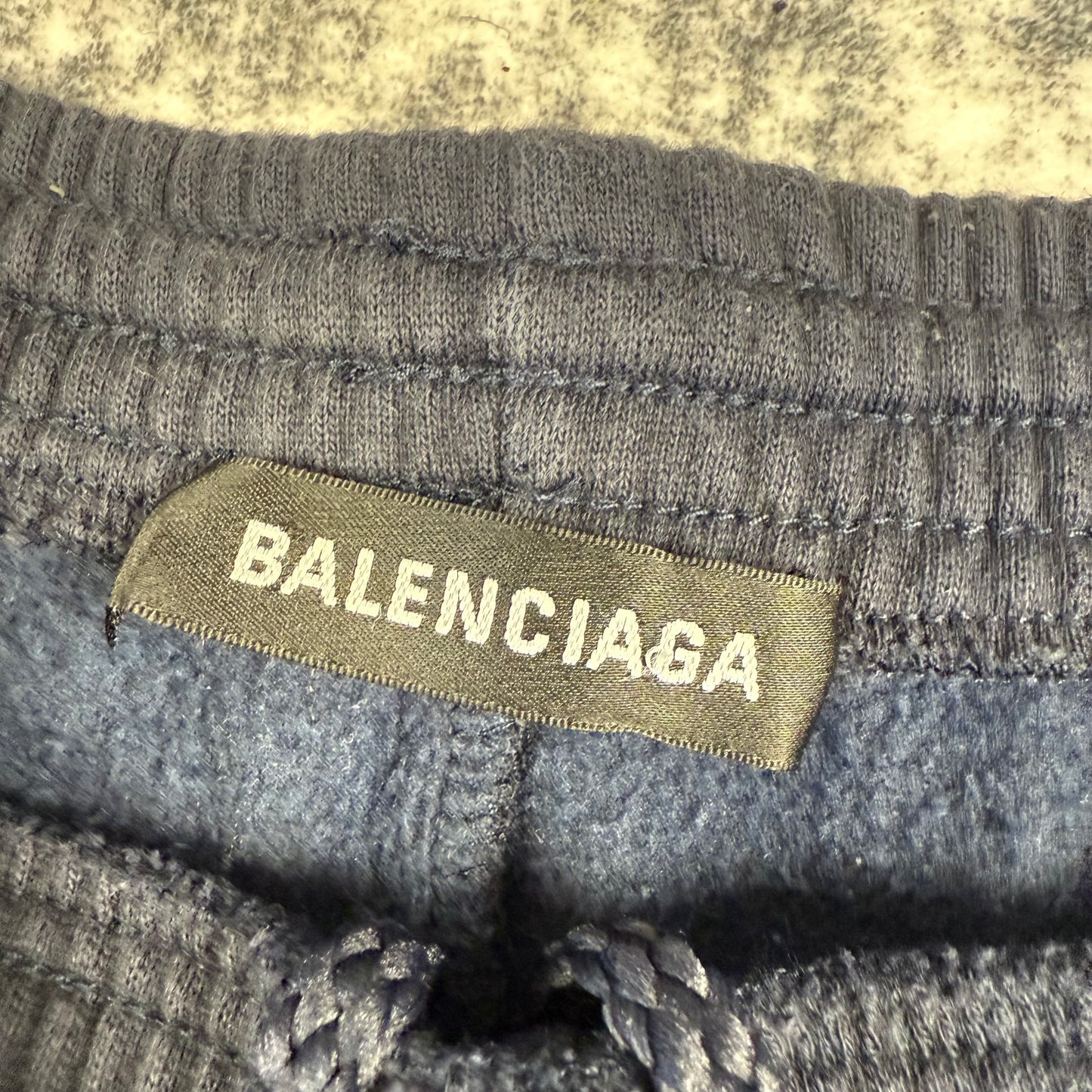 Balenciaga Campaign Logo ‘Navy’ Sweatpants