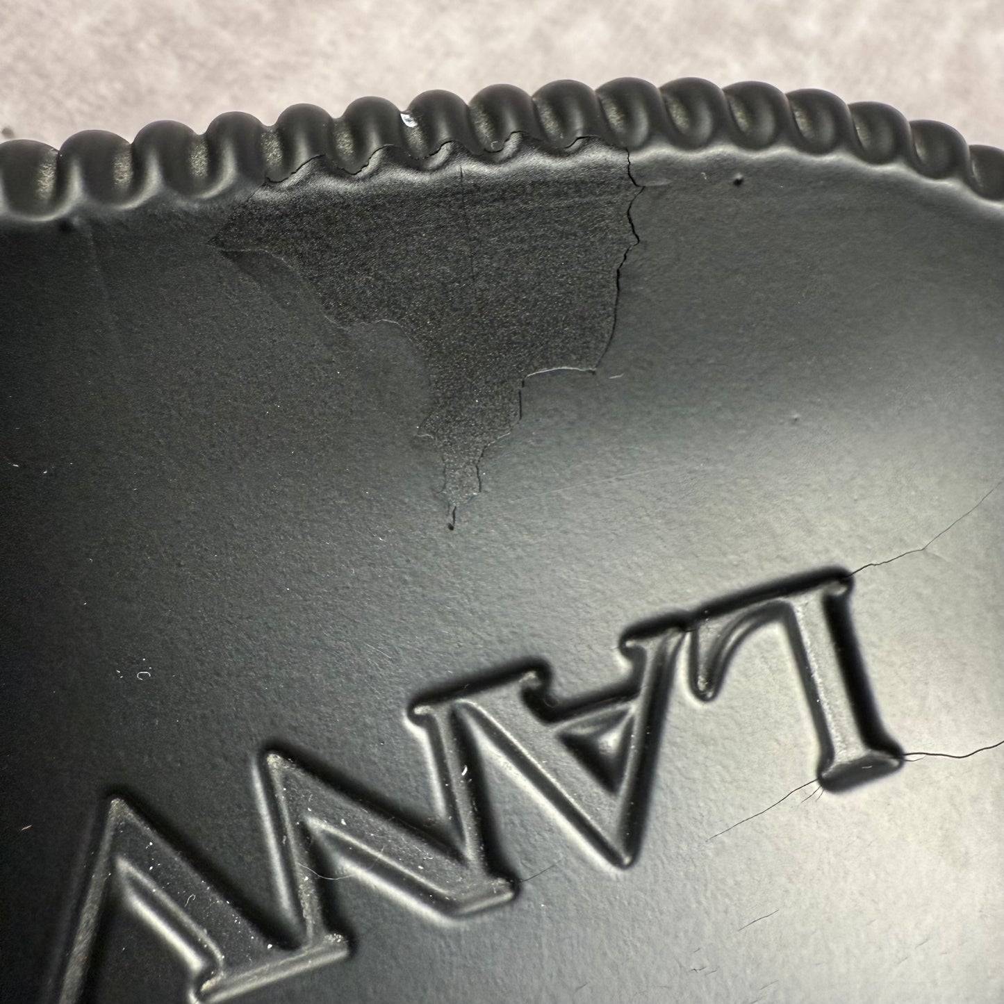 Lanvin Arpegie Logo Slides in ‘Dark Blue/Red’