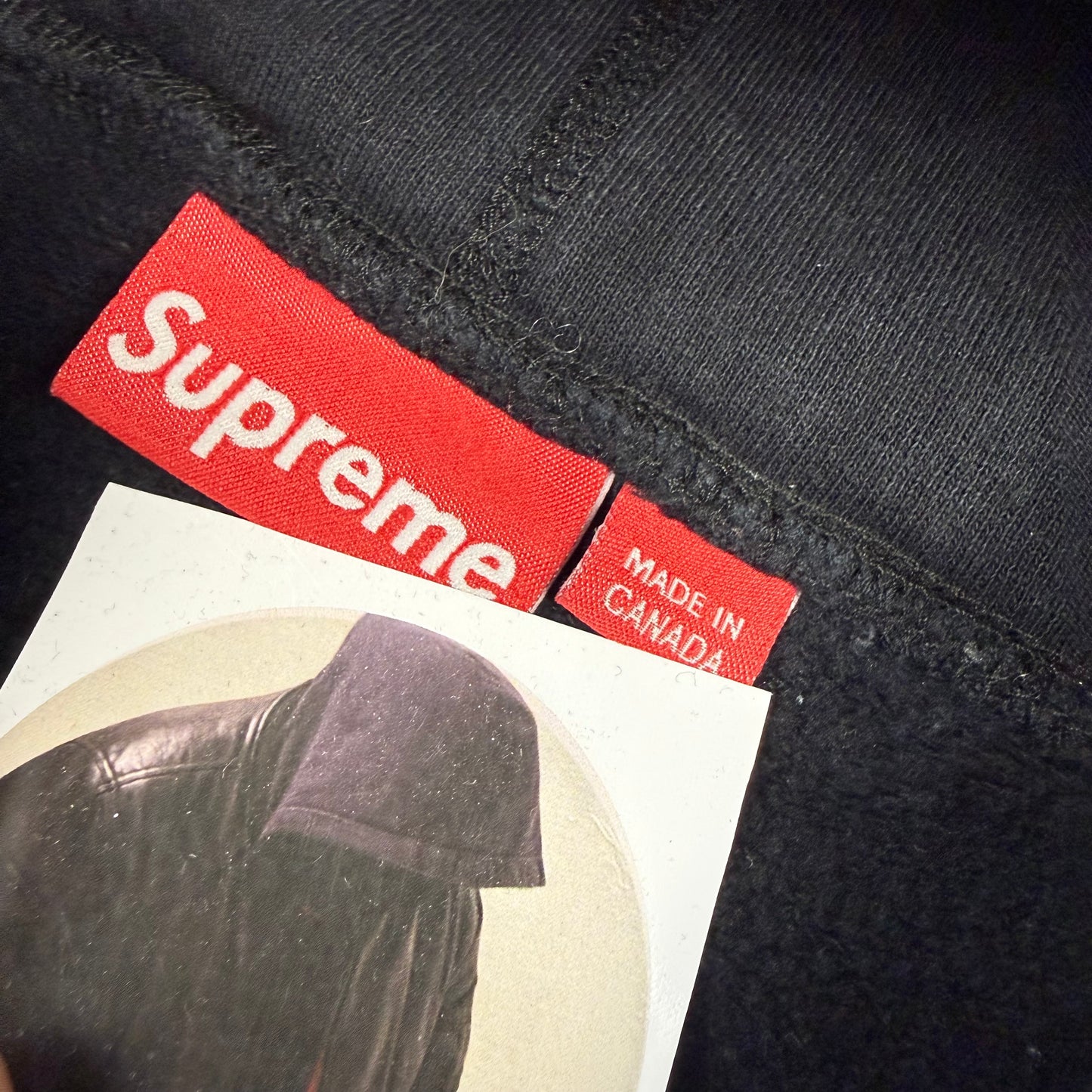 Supreme SS18 Nan Goldin Misty and Jimmy Paulette ‘Black’ Hoodie