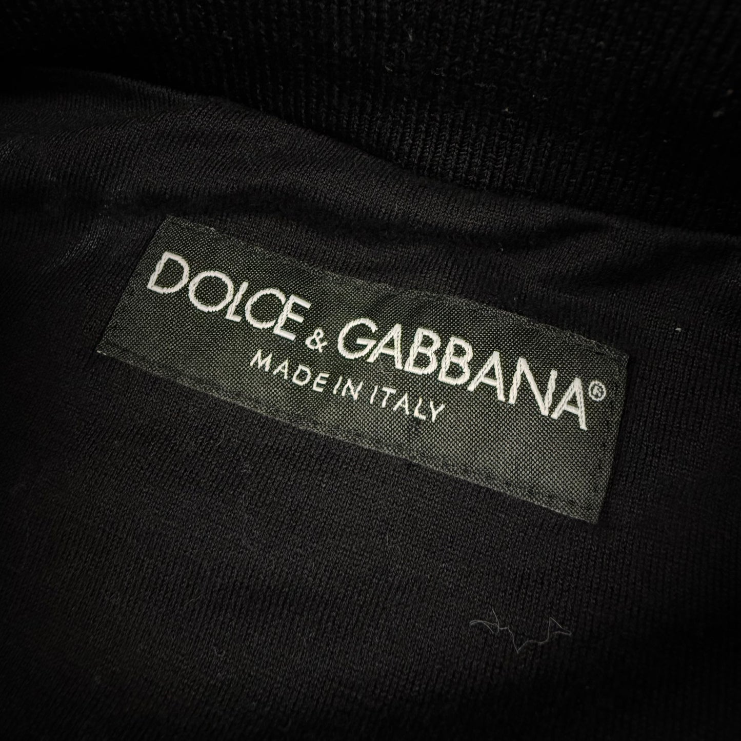 Dolce & Gabbana “Calcio” Nylon Track Bomber Jacket