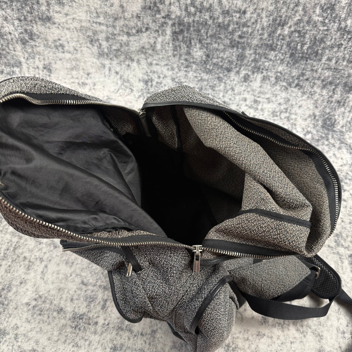 Kris Van Assche Grey Melange Hiking Backpack