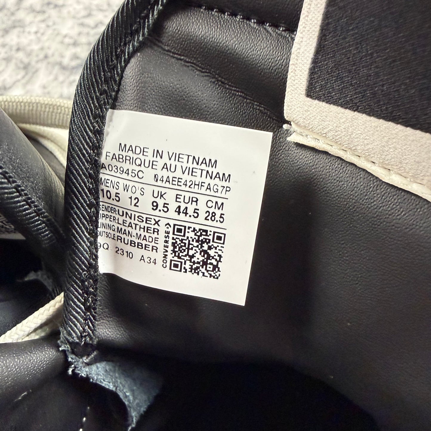 Rick Owens x Converse DRKSHDW TURBOWPN ‘Black/Milk’ Shoes