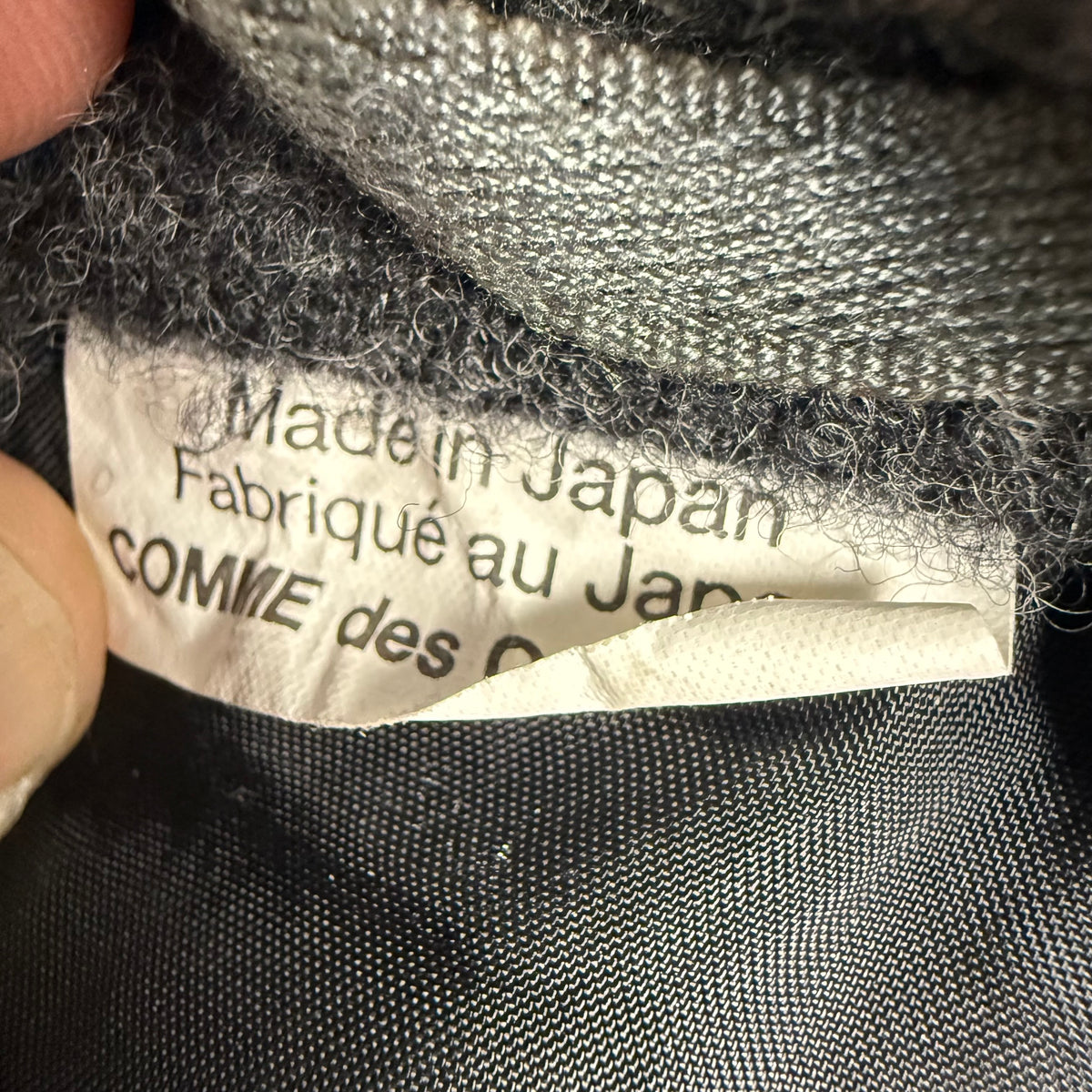 Comme des Garçons Homme Deux Wool Coat