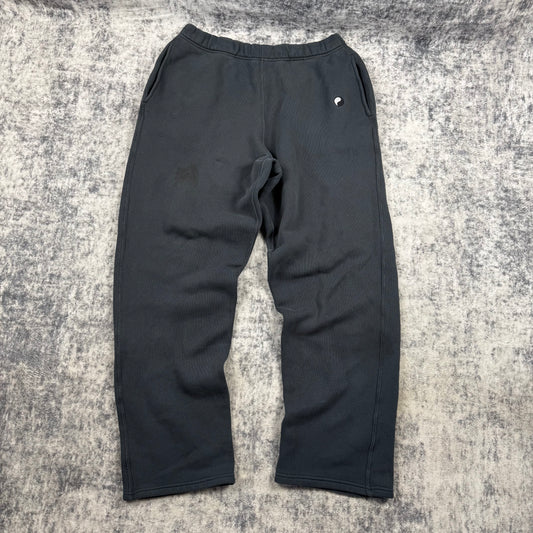 Our Legacy Black Yin Yang Embroidery Sweatpants