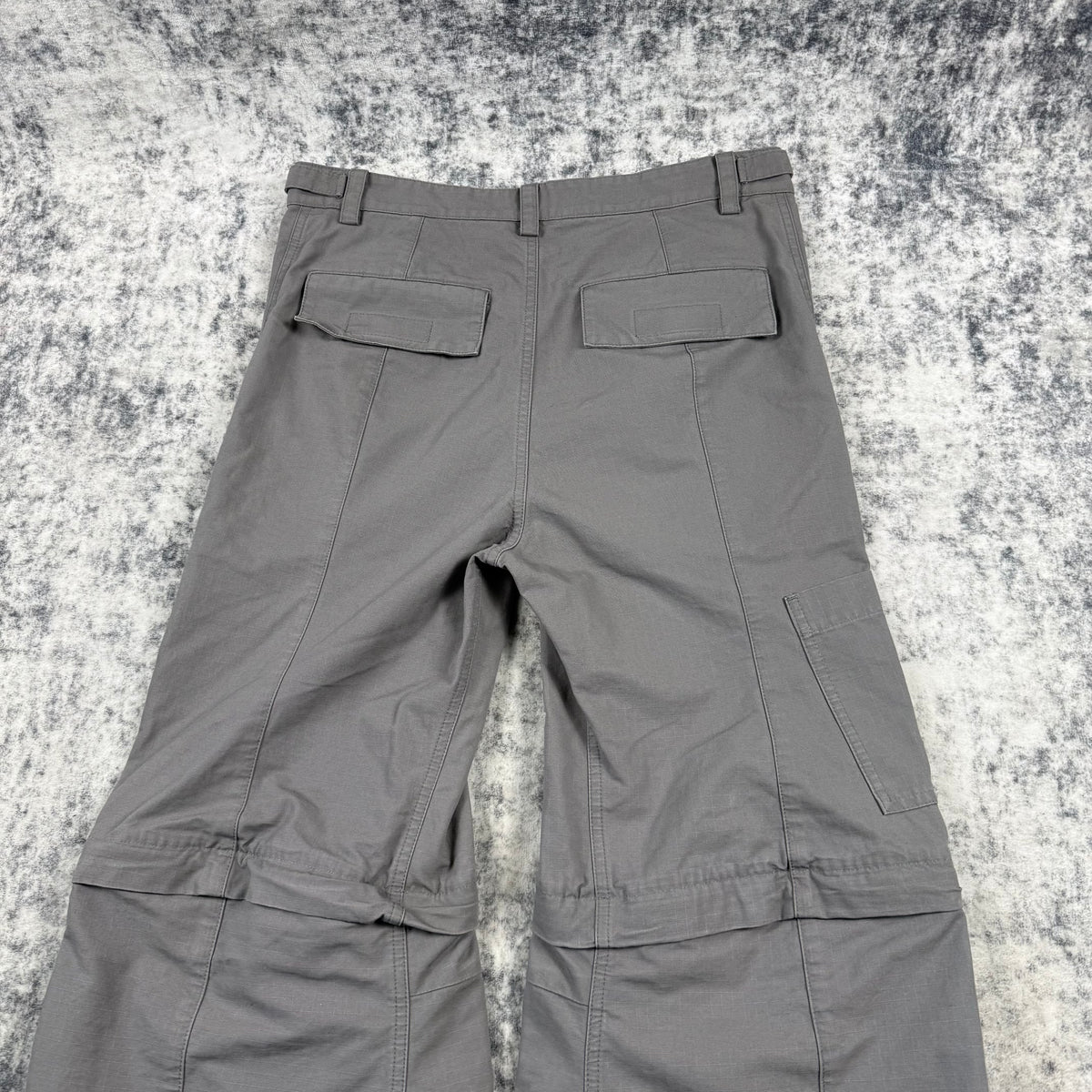 Balenciaga FW23 Convertible Flared Cargo Pants