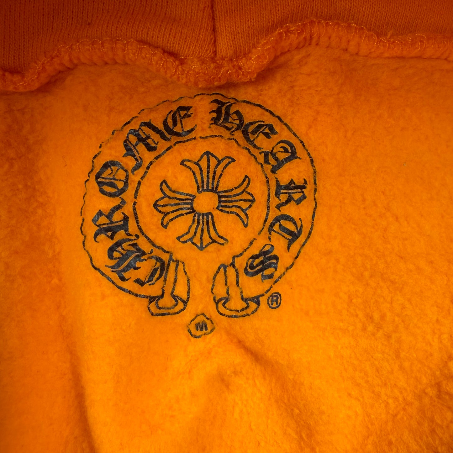 Chrome Hearts x OFF-WHITE 2018 ‘Orange’ Hoodie