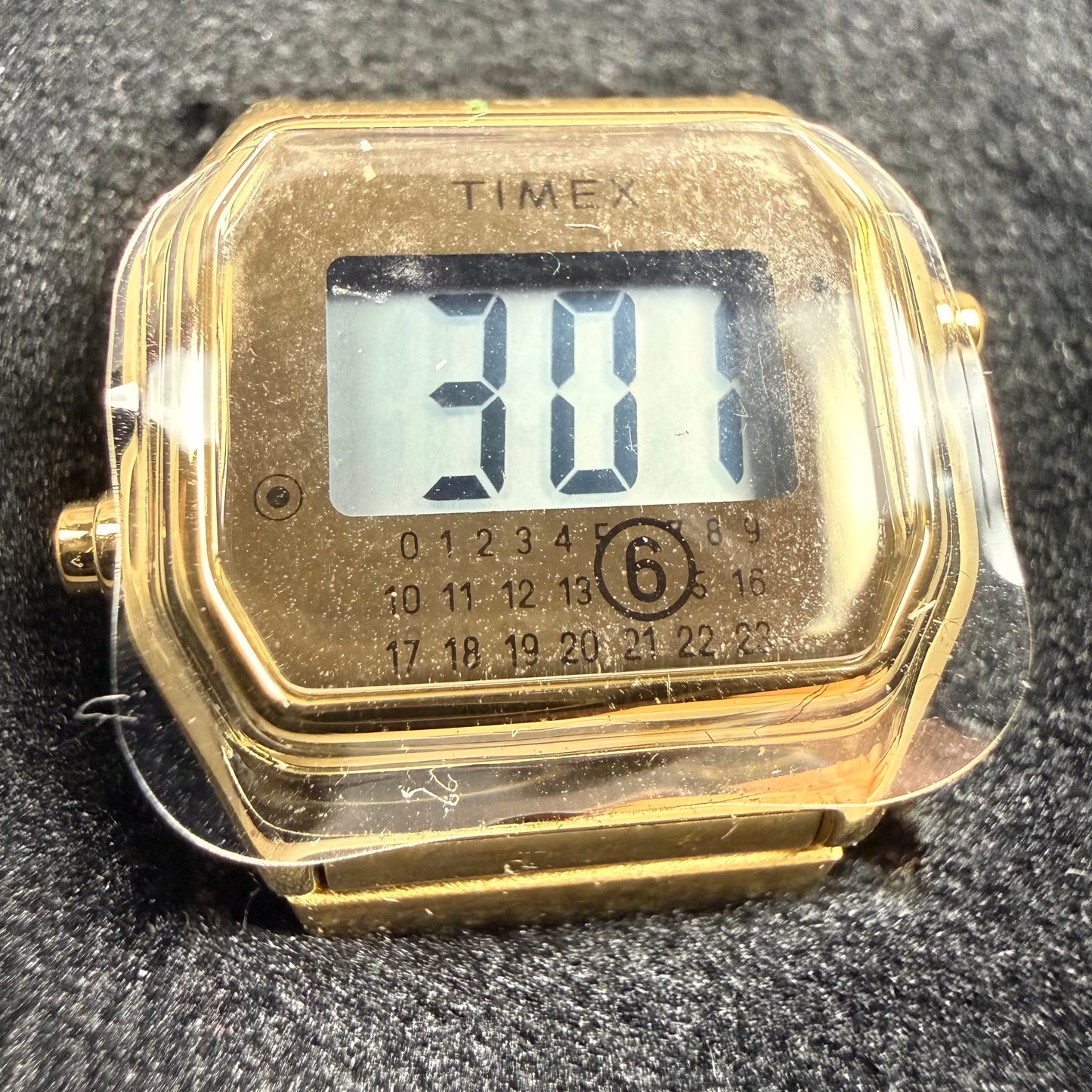MM6 Maison Margiela x Timex Gold T80 Ring Watch
