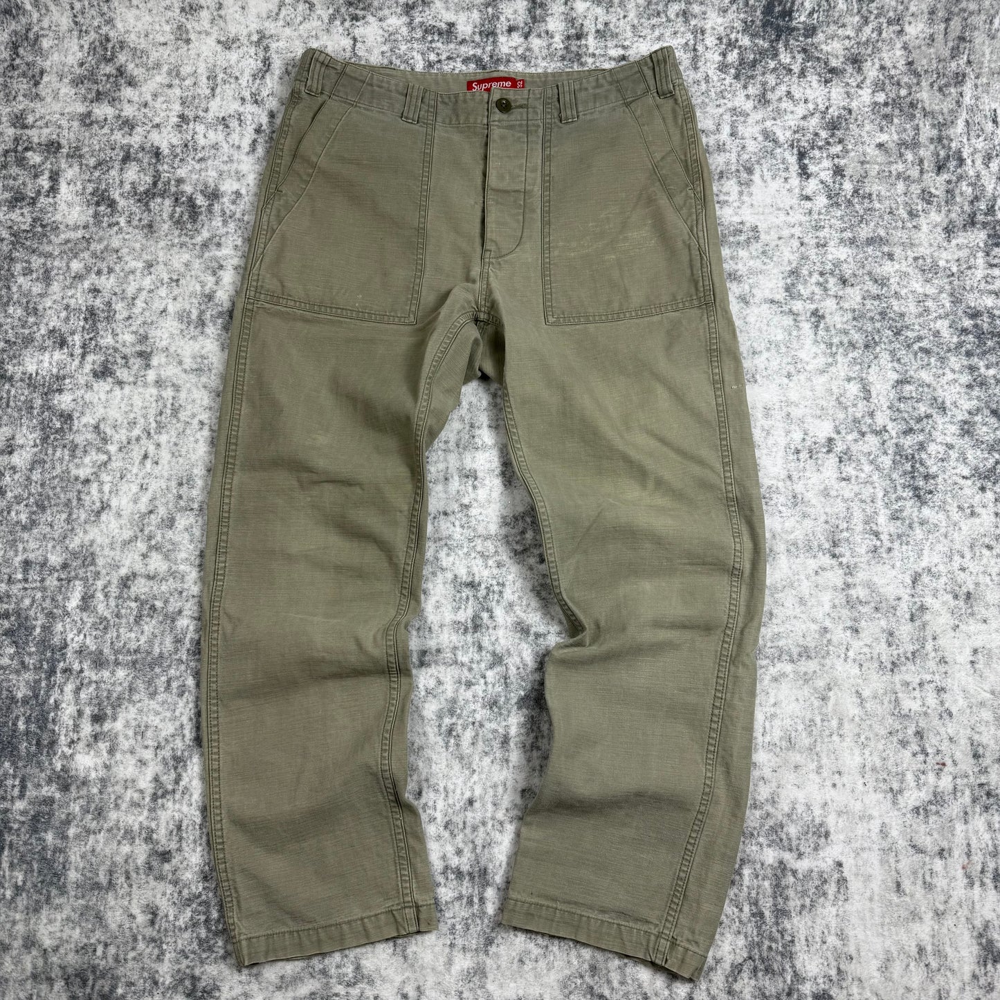 Supreme Cargo Khakis Military ‘Green’ Pants