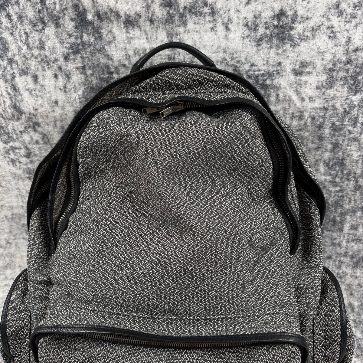 Kris Van Assche Grey Melange Hiking Backpack