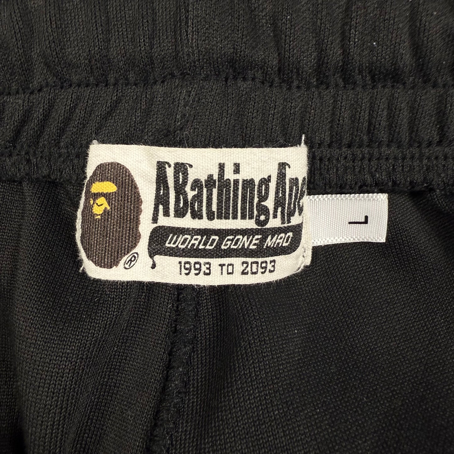 Bape Tiger Jersey Wide ‘Black’ Shorts