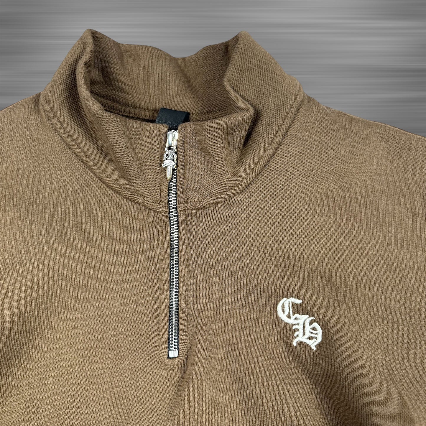 Chrome Hearts Slo Ride 1/2 Zip Sweatshirt