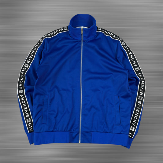 Givenchy Blue Logo Track Zip