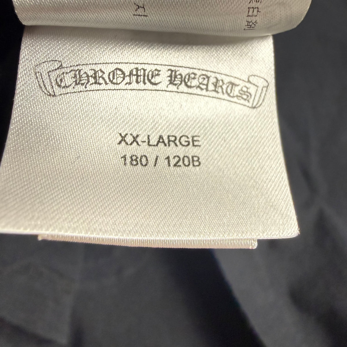 Chrome Hearts Floral Cross Horseshoe Pocket ‘Black’ Long Sleeve